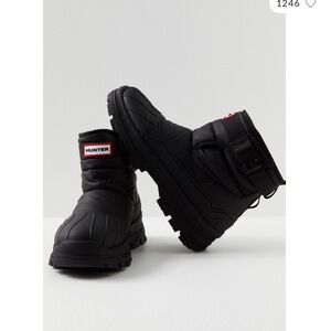 Hunter Intrepid Short Buckle Boots